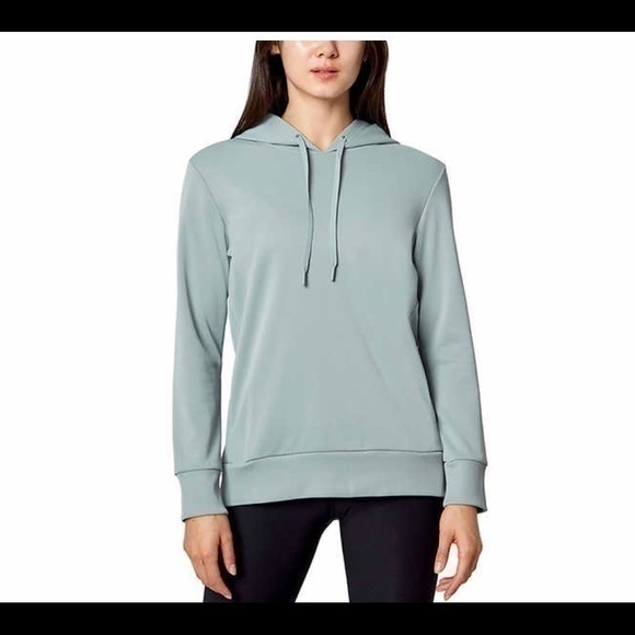 💚 Mondetta women’s new sea foam green hoodie with pockets size medium - Picture 1 of 7